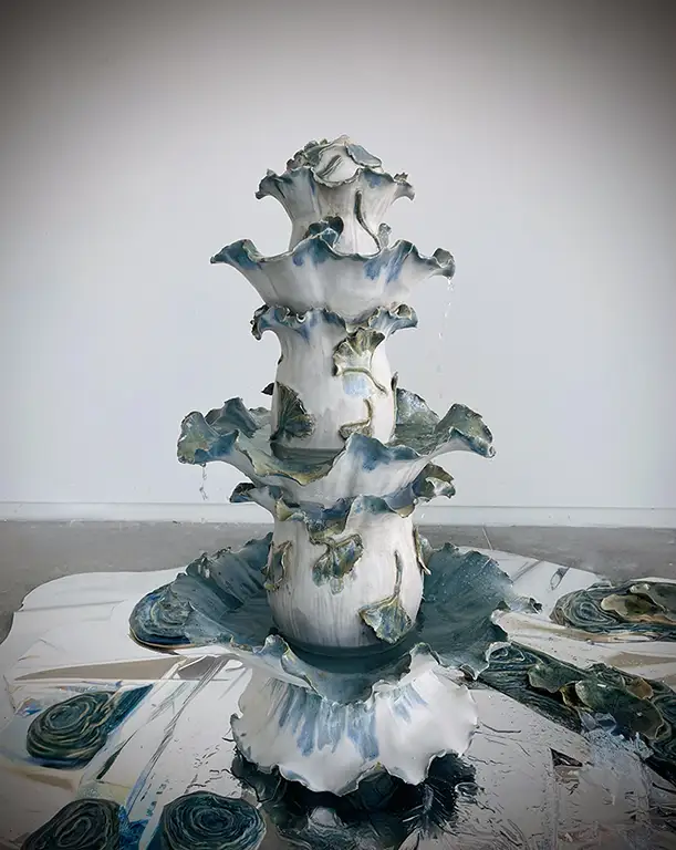 Flutter Fountain by Anna Wright