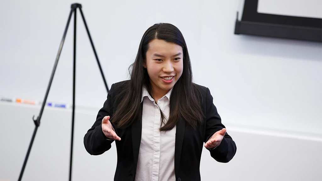 Person in professional clothing